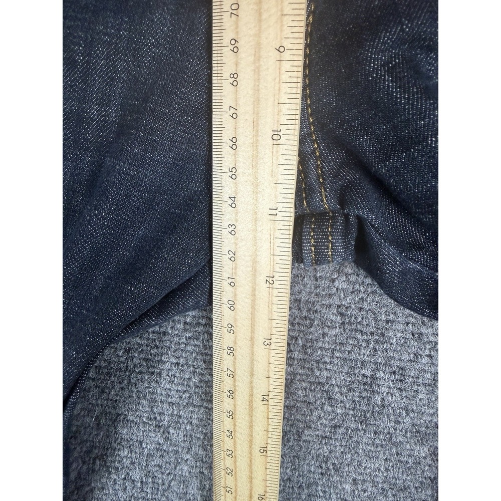 NWT Wrangler Retro Slim Boot Jeans Mens Blue Denim Size 33x32 Dark Wash - Picture 6 of 8